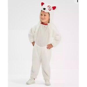 Toddler Hyde & EEK Target BULLSEYE Dog Halloween Costume Jumpsuit Size 2T-3T NWT